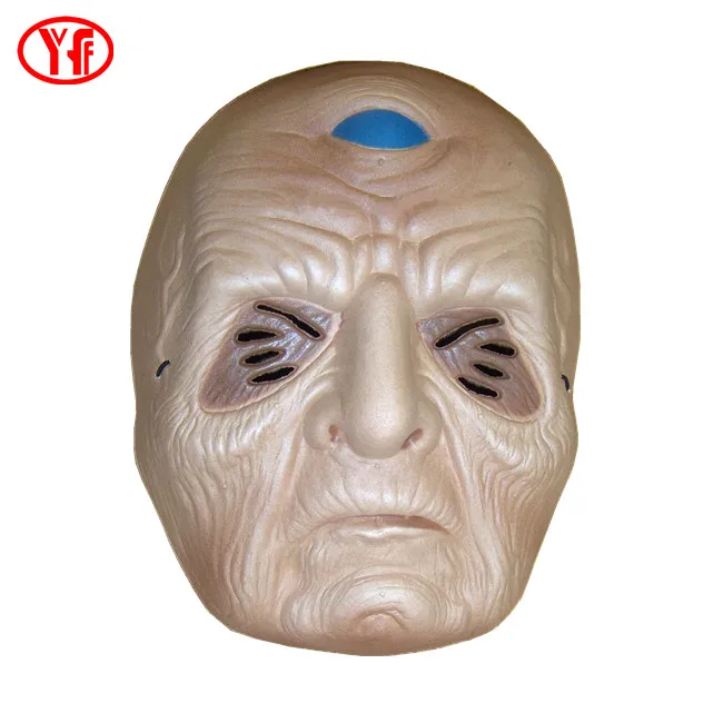مصنع OEM الرهيبة جميل هالوين مهرجان حفلة زي لوازم كول شبح ثلاثية الأبعاد إيفا رغوة قناع الوجه
