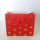 Customer Design Cheap High Quality Gift Bag, White Kraft Paper Bag