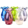Wholesale Big Glass Vase Jar Colored Glass Flower Vase