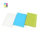 FSC forest environmental certification custom logo school notepad with elastic rubber notebook