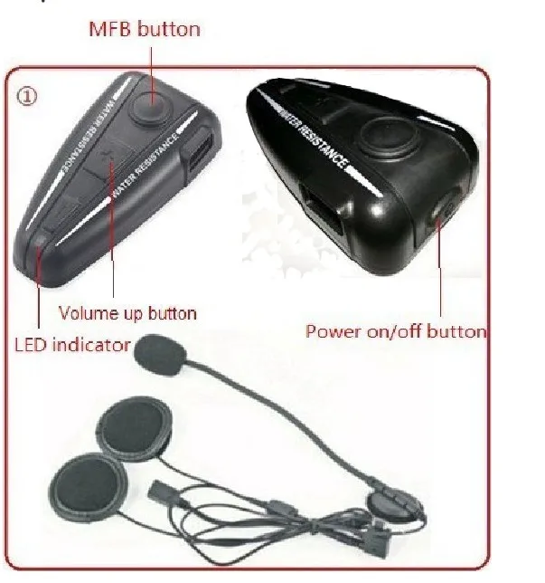 Builtin Fm Radio 500m Motorcycle Helmet Two Way Radio Headset Buy Motorcycle Helmets