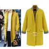 High Quality New Winter Women's Coat Casual Slim Ladies Woolen Jackets Cashmere Overcoat S/M/ L/ XL/XXL