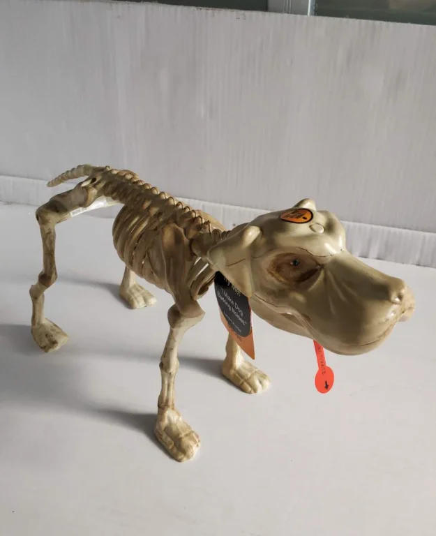 Skeleton Dog Puppy Bone Skeleton Decoration Halloween Party Toys