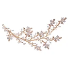 Handmade Crystal Pearl Wedding Headpieces Bridal Hair Combs Accessories