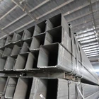 mild black square pipe erw welded steel hollow section