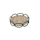 Mayco Antique Wedding Decoration Small Size Wooden Round Serving Tray
