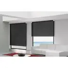 Light filtering fabric roller curtain blind and shutter blinds