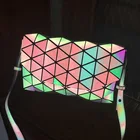 new fashion single shoulder bag rainbow reflective ladies hand bag tote bag