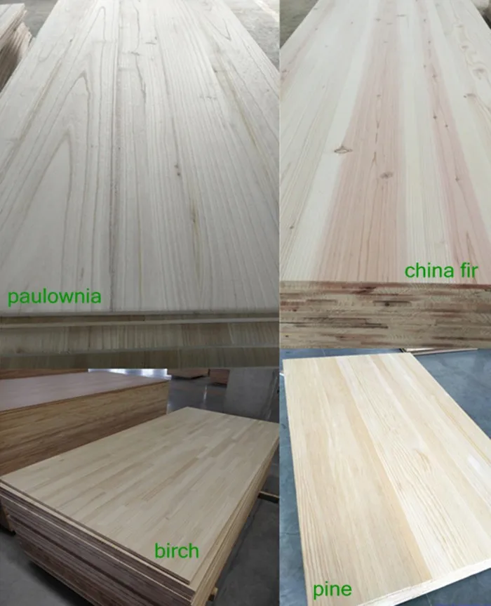 pine edge glued board solid wood board wood panel