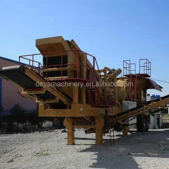 Widely Used Wheeled Wheel Mobile Impact Cone Crusher For Sale From Usa