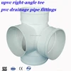 factory price upvc pvcu right angle tee and pipes for water