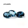 Jewelry making gemstone london blue natural topaz beads price per carat blue topaz stone for sale