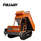 Komatsu mini crawler tracked dumper truck in loader