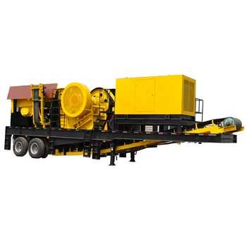 Mobile crushing screening equipment