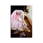 Hand Painted Baller Dancer Girls Modern Canvad Oil Painting Decor