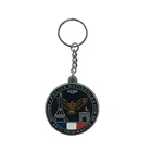 Personalized Custom 3D letter Soft PVC Rubber Keychains for Promotion Gifts
