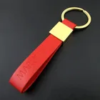 Top Quality Brand Design Leather Keychain For Women Man Luxury Key Chain Car Lovers Key Ring Birthday Gifts Key Holder