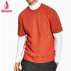 custom tee shirt printing fitness men's sportswear t-shirt dri fit gym t shirt for men