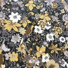 Reactive digital floral printed 100% cotton fabric for women dresses