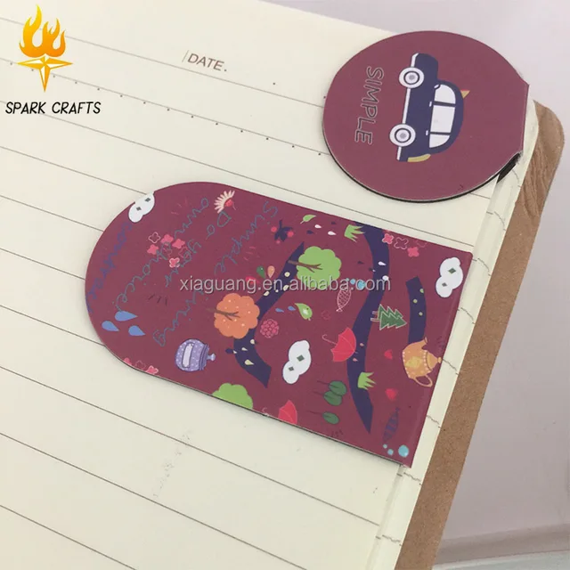 magnetic printing bookmarks wholesale for promotion gift