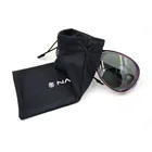 Cheap microfiber soft Black polyester sunglasses pouch