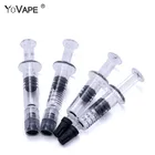 New Prefilled Leak Proof cbd Glass Syringe Luer Lock 1m With Measurement For cbd oil Vape Cartridge
