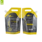 reusable baby food pouch cosmetics cream spout plastic bag/nozzle pouch for facial mask liquid