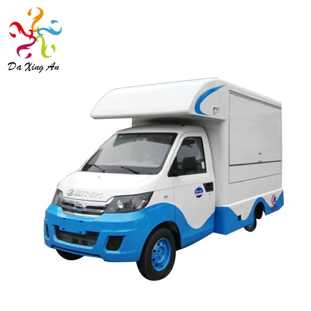 cheap small electric food van truck for sale