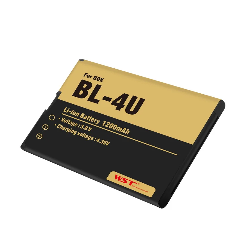 WST Accepter OEM Li-ion 3.8 V 1200 mah 100% compatible batterie de t&eacute;l&eacute;phone portable Pour Nokia BL-4U - ANKUX Tech Co., Ltd