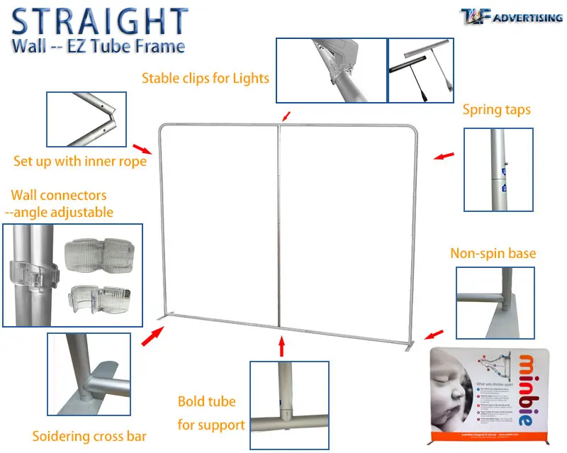 stretch fabric trade show displays