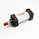 Airtac Type China Pneumatic Air Cylinders Standard Double Acting Aluminium SC Series Pneumatic Cylinder