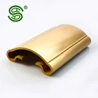 China manufacturer accept custom decorative brass copper stair handrail