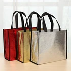 Cheap Blue Eco-Friendly Custom Tote Non Woven Promotional gift tote bags