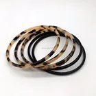 Bangle Shell Cellulose Acetate Cuff Bangle Acrylic Tortoise Shell Jewelry