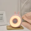 Nature sounds toddler led digital snooze wake up light sunrise alarm clock