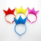 Cute LED crown party headbands light up hair accessories led light headband