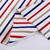 China products yarn dyed 100% polyester stripe jacquard fabric for women dresses