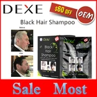 Hair Dye Shampoo Dark Brown And Black Color With Brand