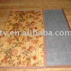 Printed bamboo carpet and rug