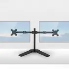 LCD Computer monitor mount Dual screen desktop stand 13"-27"