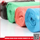 Eco-friendly colored plastic 100% biodegradable cheap garbage trash rubbish bags
