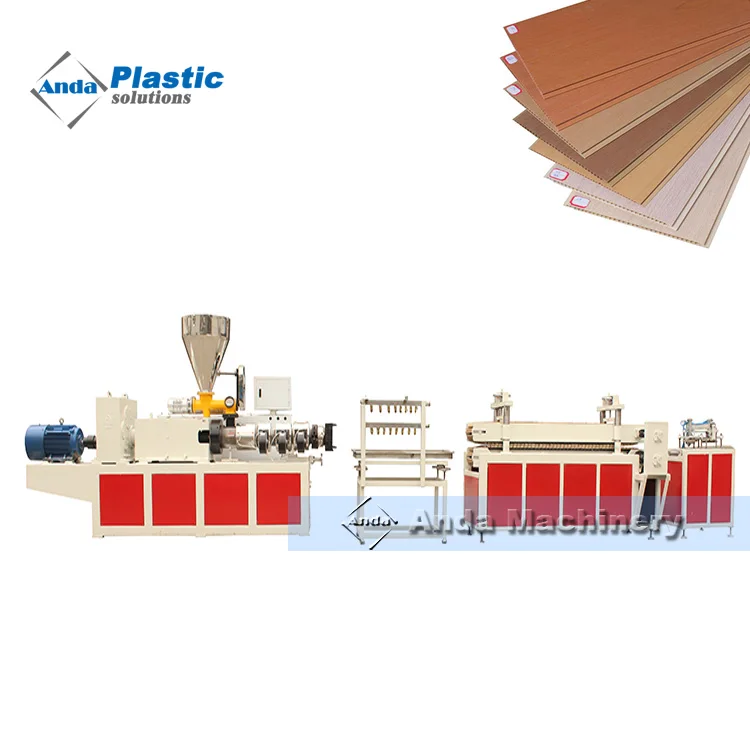 250mm Pvc False Ceiling Panel Making Machine With Double Screw Buy China Pvc Ceiling Machine Price Pvc False Ceiling Machine False Ceiling Machine