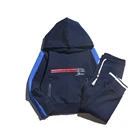 Wholesale hooded cartoon boy's clothing sets for kids boys baby