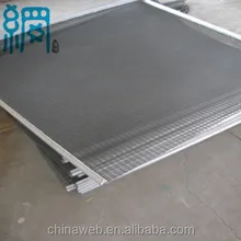 Wire quarry screens for processing crushed Stone rock