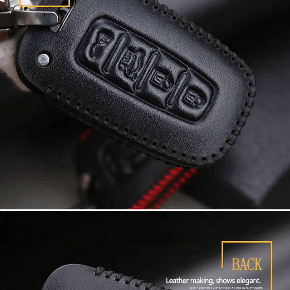 Car Key Case Cover Keychain For KIA (5)
