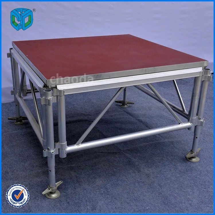 Trade Assurance Customizable Compact Aluminum Portable Stage