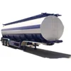 40000-50000l Tri-axle Carbon Steel Oil Tank/fuel Transport Tanker Semi Truck Trailer For Sale