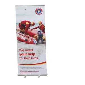 advertising pull up stand banner/roll up display for promotion