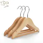 Hot sale baby wooden clothes cardboard hanger with logo baby hangers