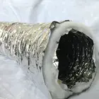 Hydroponic Flexible Silver Fan Ventilation 4"/100MM Ducting Duct